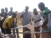 Brunnen von Active Aid in Africa fertig, Malawi, Ngona