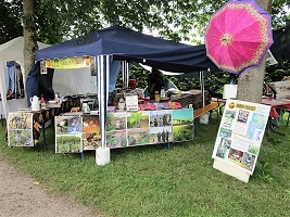 Stand von Active Aid in Africa auf Afrikafest 2016 in Pforzheim