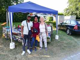 Active Aid in Africa Stand auf dem Afrikafest in Pforzheim 2018