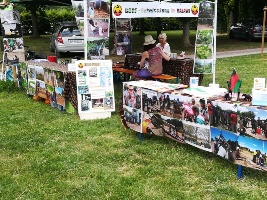 Stand von Active Aid in Africa auf dem Afrikafest in Pforzheim