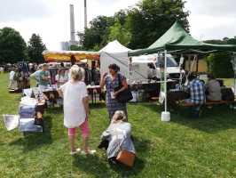 Stand von Active Aid in Africa auf dem Afrikafest in Pforzheim