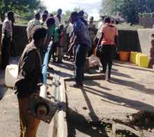 Active Aid in Africa, Reparatur von Brunnen in Akhapijiwa, Malawi