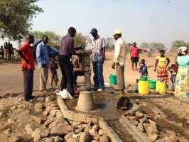 Brunnen defekt in Jombo, Malawi