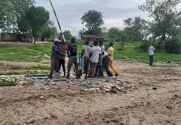 Defekter Brunnen in Nyanga, Tengani, Malawi