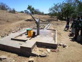 Brunnen defekt in Jombo, Malawi