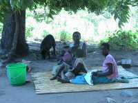 Familie in Nthumba-Tengani