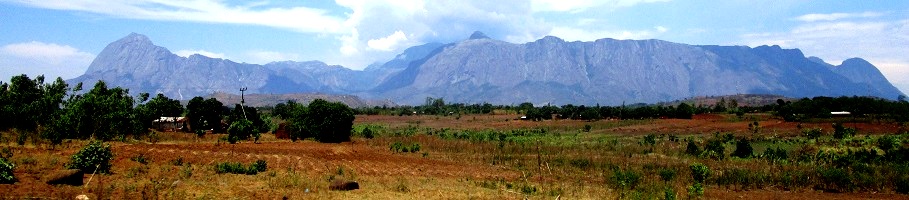 Phalombe-Vulkan im Mulanje-Gebirge, Malawi