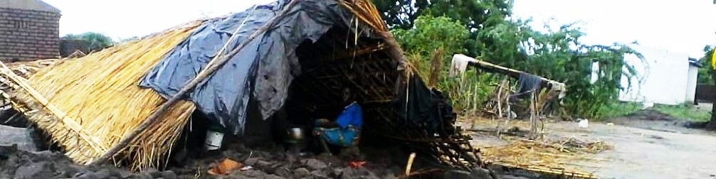 Hilfe für die Zyklonopfer in Tengani, Malawi