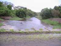 Kapischira-Wasserfaelle in Sued-Malawi