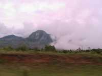 Grüne Grenze zwischen Malawi und Mosambik auf der Fahrt von Lilongwe nach Blantyre